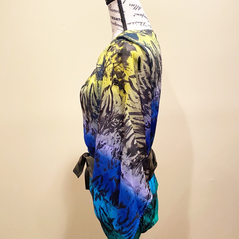 Arden B Blouse Size Medium Multi-Color - image 4